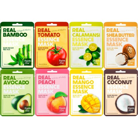 FarmStay Тканевая маска для лица с персиком Real Peach Essence Mask 