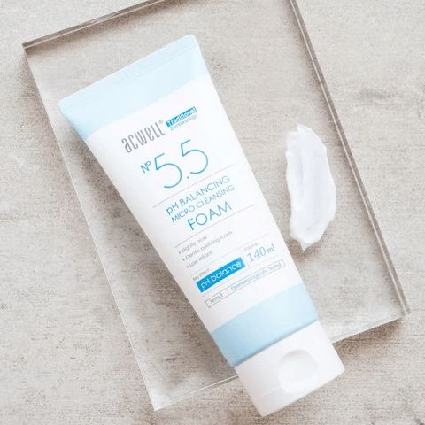 Acwell Очищающая пенка для умывания Ph Balancing Micro Cleansing Foam, 140 мл