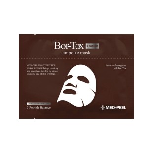 MEDI-PEEL Ампульная тканевая маска для лица с эффектом ботокса Bor-Tox 5 Peptide Ampoule Mask, 30 мл