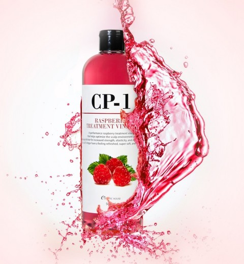 Esthetic House CP-1 Лечебный кондиционер для волос Raspberry Treatment Vinegar, 500 мл.