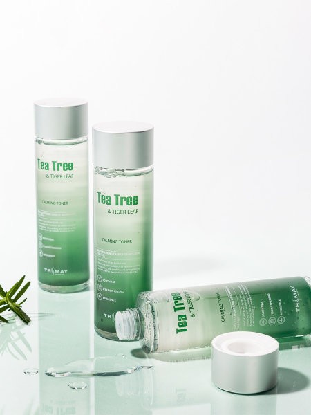 TRIMAY Успокаивающий тонер для лица с чайным деревом Tea Tree & Tiger Leaf Calming Toner, 210 мл