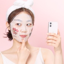 JMSolution НАБОР Маска тканевая с гранатом Disney collection selfie nourishing pomegranate mask, 10 шт.