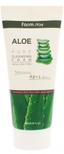 FarmStay Очищающая пенка для лица с алоэ Aloe Pure Cleansing Foam