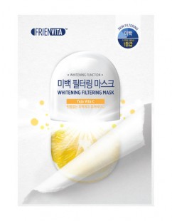 Маска-фильтр для сияния кожи Frienvita с витамином С и Юдзу Whitening Filtering Mask Yuja Vita C