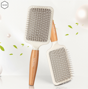 Masil Антистатическая расческа для волос Wooden Paddle Brush