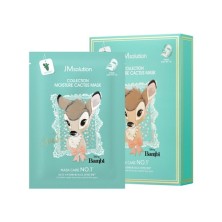 JMSolution Маска тканевая увлажняющая с кактусом Disney collection moisture cactus mask, 1 шт.