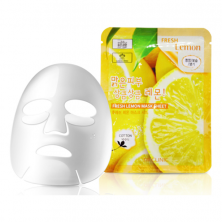 3W Clinic Тканевая маска для лица с лимоном Fresh Lemon Mask