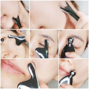 WellDerma Механический массажёр для лица Face Lifting Pad