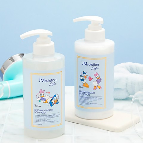 JMSolution Гель для душа с экстрактом бергамота LIFE DISNEY BERGAMOT BEACH BODY WASH, 500 мл
