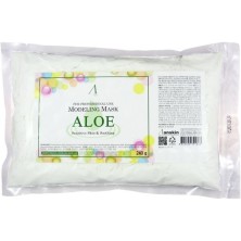 Альгинатная маска для лица Anskin с алоэ вера Aloe Modeling Mask, 240 гр.