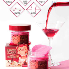 Elizaveccа Очищающие пилинг пэды с вином Hell-Pore Perfect Wine Sparkling Peeling Pad