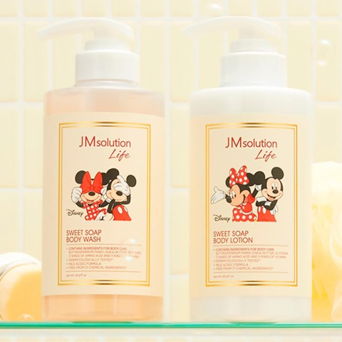 JMSolution Гель для душа с ароматом мускуса и мака LIFE DISNEY SWEET SOAP BODY WASH, 500 мл