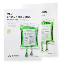 Dr.Wonjin Ампульная маска для лица Medi Energy Infusion Concentrated Ampoule Mask