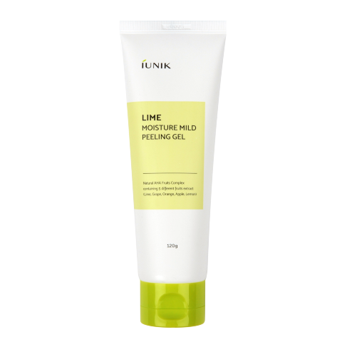 iUnik Мягкий отшелушивающий гель для лица с лаймом Lime Moisture Mild Peeling Gel, 120 мл
