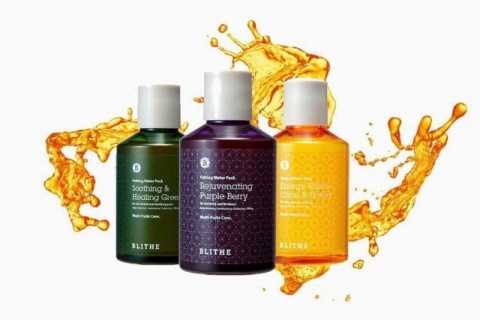 Успокаивающая сплэш-маска для восстановления BLITHE «Смягчающий и заживляющий Зеленый Чай» Soothing&Healing Green Tea Splash Mask, 150 мл.