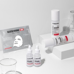 MEDI-PEEL Осветляющая ампульная тканевая маска с глутатионом Glutathione 600 Ampoule Mask, 30 мл