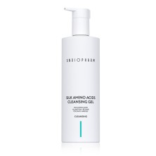 АНГИОФАРМ Гель для умывания с аминокислотами шелка ANGIOPHARM Silk Amino Acids Cleansing Gel, 400 мл.