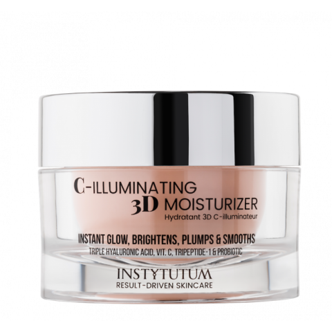 Увлажняющий крем INSTYTUTUM с эффектом сияния C-Illuminating 3D moisturizer, 50 мл
