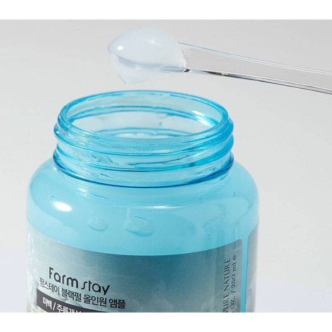 FARMSTAY Ампульная многофункциональная сыворотка для лица с экстрактом жемчуга Black Pearl All-In One Ampoule, 250 мл