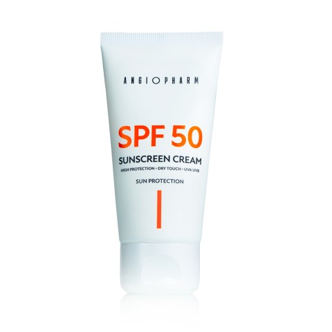 АНГИОФАРМ Солнцезащитный крем для лица ANGIOPHARM SUNSCREEN CREAM SPF 50, 50 мл.
