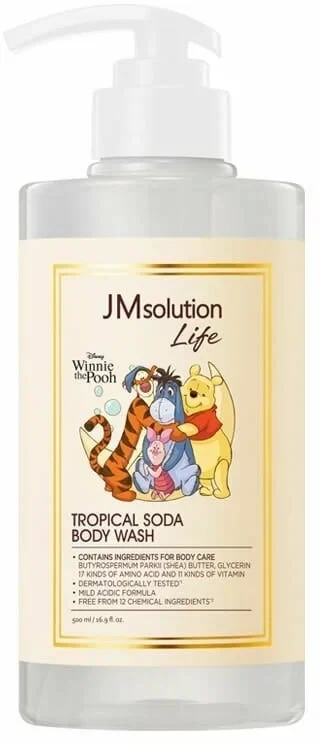 JMSolution Гель для душа с ароматом тропических фруктов LIFE DISNEY TROPICAL SODA BODY WASH, 500 мл