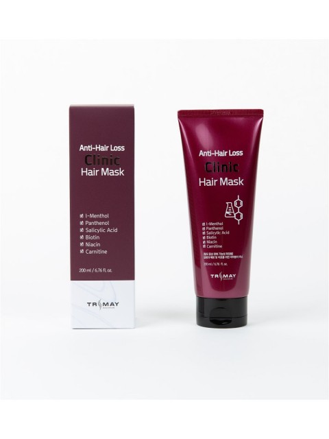Trimay Бессульфатная питательная маска против выпадения волос Anti-Hair Loss Clinic Hair Mask