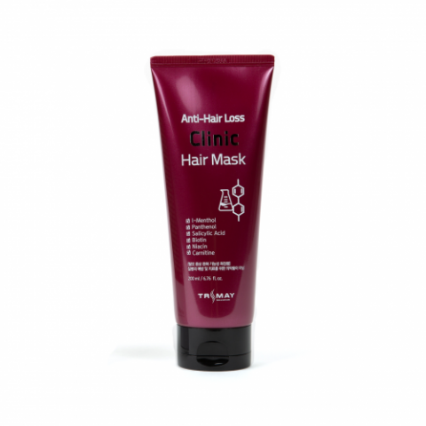 Trimay Бессульфатная питательная маска против выпадения волос Anti-Hair Loss Clinic Hair Mask