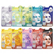 Elizavecca Фруктовая тканевая маска для лица фруктовая Fruits Deep Power Ringer Mask Pack