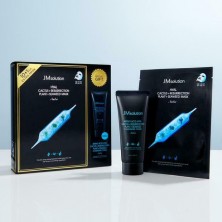 JMsolution Тканевая маска для лица с кактусом и водорослями Hyal Cactus + Resurrection Plant + Seaweed Mask