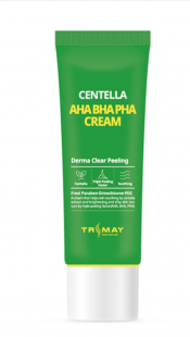 TRIMAY Обновляющий крем для лица с центеллой и кислотами AHA BHA PHA Centella Cream, 50 мл