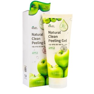Ekel Пилинг скатка для лица с яблоком Apple Natural Clean Peeling Gel