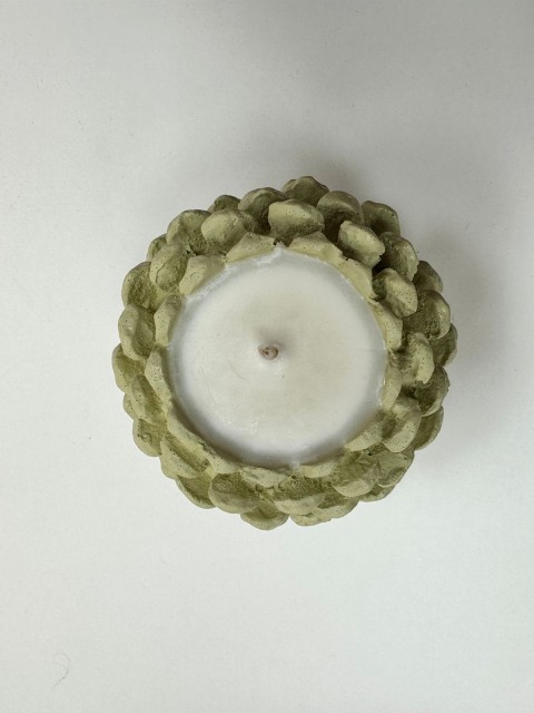 BE HAPPY Ароматическая соевая свеча ручной работы «Шишка»