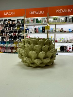 BE HAPPY Ароматическая соевая свеча ручной работы «Шишка»