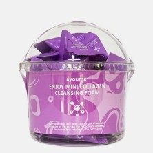 AYOUME Пенка для умывания с коллагеном Enjoy Mini Collagen Cleansing Foam, 3 гр.