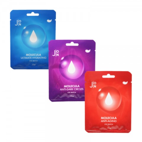 J:on Тканевые увлажняющие патчи для глаз Molecula Ultimate Hydrating Eye Patch