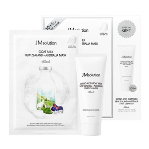 JMsoluton Тканевая маска с козьим молоком Goat milk New Zealand + Australia Mask