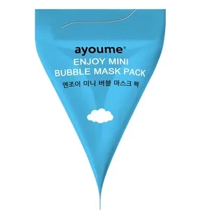AYOUME Пузырьковая очищающая маска Enjoy Mini Bubble Mask Pack, 3 гр.