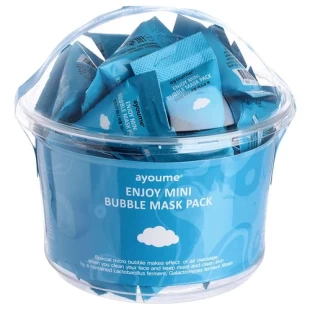 AYOUME Пузырьковая очищающая маска Enjoy Mini Bubble Mask Pack, 3 гр.