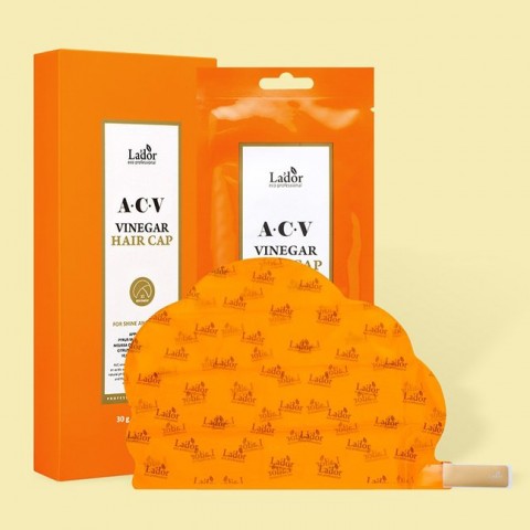 Маска для волос Lador с яблочным уксусом ACV Vinegar Hair Cap