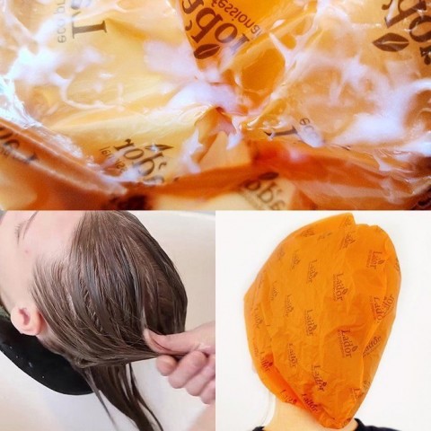 Маска для волос Lador с яблочным уксусом ACV Vinegar Hair Cap