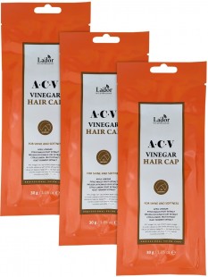 Маска для волос Lador с яблочным уксусом ACV Vinegar Hair Cap