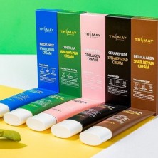 TRIMAY Восстанавливающий крем для лица с улиткой и соком берёзы Snail Repair Betula Alba Cream, 50 мл