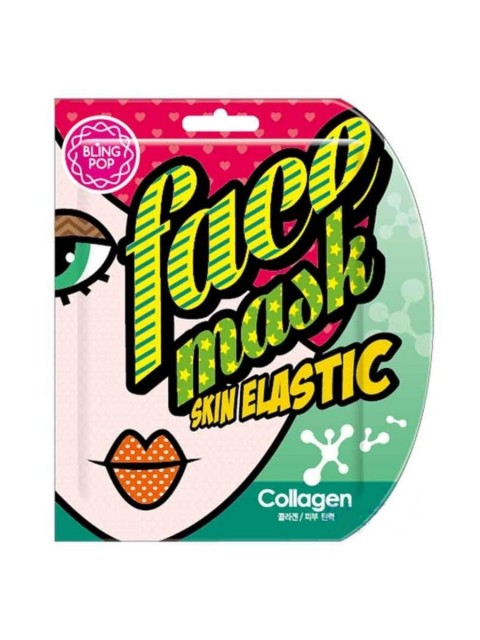 Blingpop Подтягивающая тканевая маска для лица Face Mask Skin Elastic