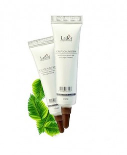 Очищающий пилинг для кожи головы Lador Scalp Scaling Spa Ampoule, 15 мл.