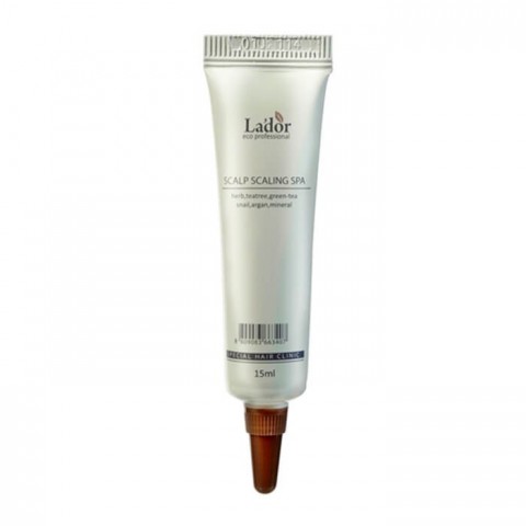 Очищающий пилинг для кожи головы Lador Scalp Scaling Spa Ampoule, 15 мл.