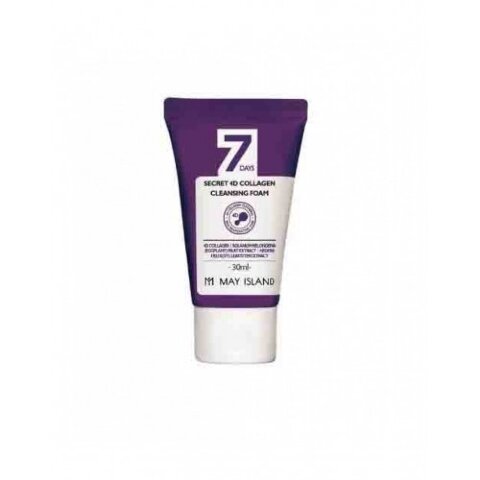 May Island Пенка для умывания с коллагеном 7 Days Secret 4D Collagen Cleansing Foam
