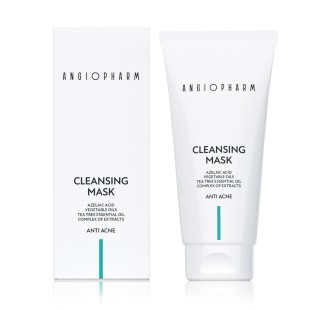 АНГИОФАРМ Очищающая маска для проблемной кожи ANGIOPHARM CLEANSING MASK, 200 мл