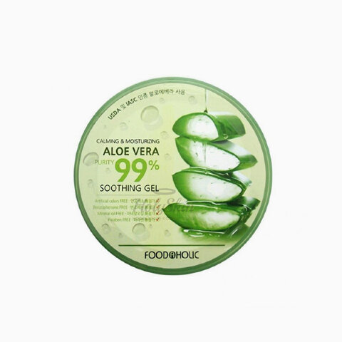 FoodaHolic Увлажняющий успокаивающий гель для тела с алоэ Calming & Moisturizing Aloe Vera Soothing Gel