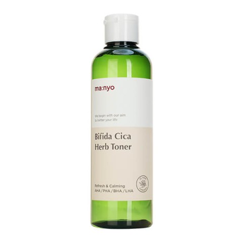 MA:NYO Очищающий тоник для чувствительной кожи Bifida Cica Herb Toner, 210 мл