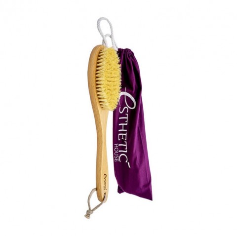 Esthetic House Щетка для сухого массажа Dry Massage Brush, в чехле для хранения, 1 шт.
